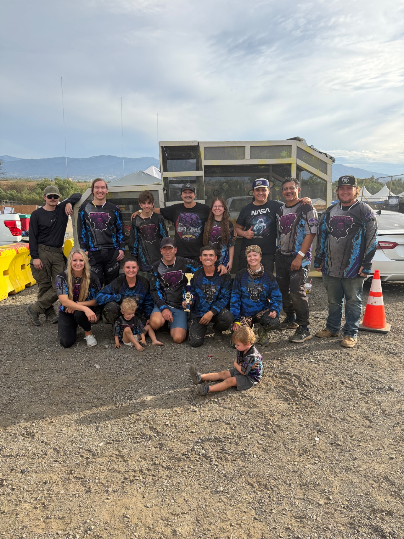 SoCal Pandemic full team at a scenario game